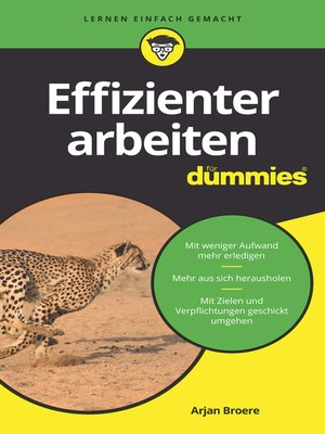 cover image of Effizienter arbeiten f&uuml;r Dummies